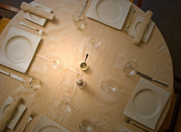 Table dressée - Grignan