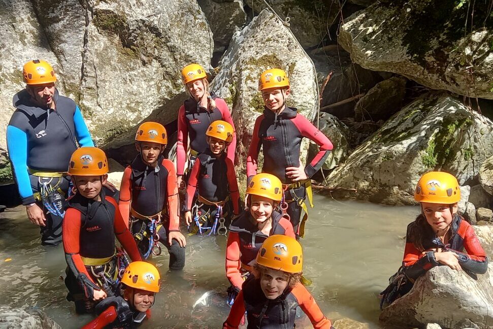 Canyoning famille