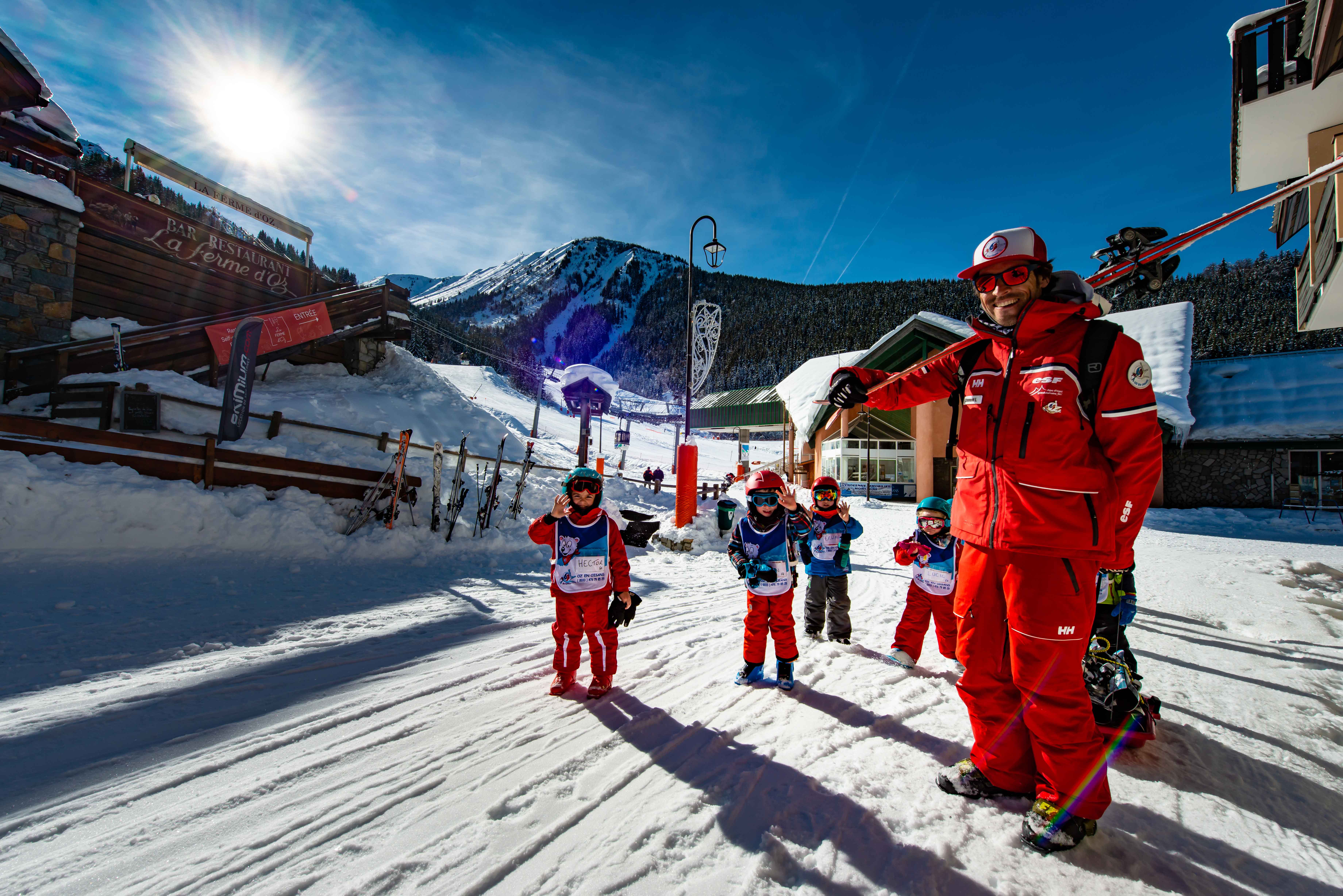 Enfants de 8 à 12 ans - esf Alpe d'Huez