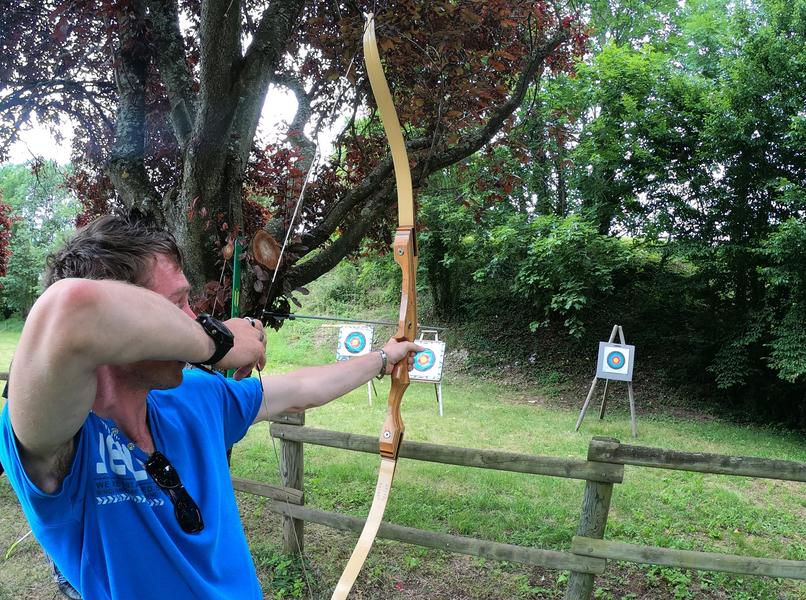 école de pagaie du Velay TIR à l'arc nature.JPG