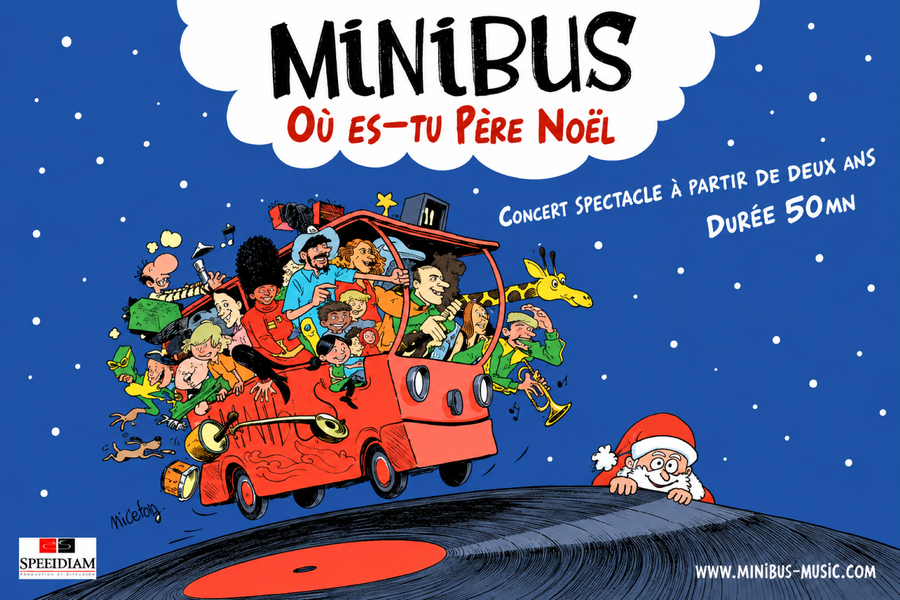 Concert "Où es-tu Père Noël ?" de Minibus