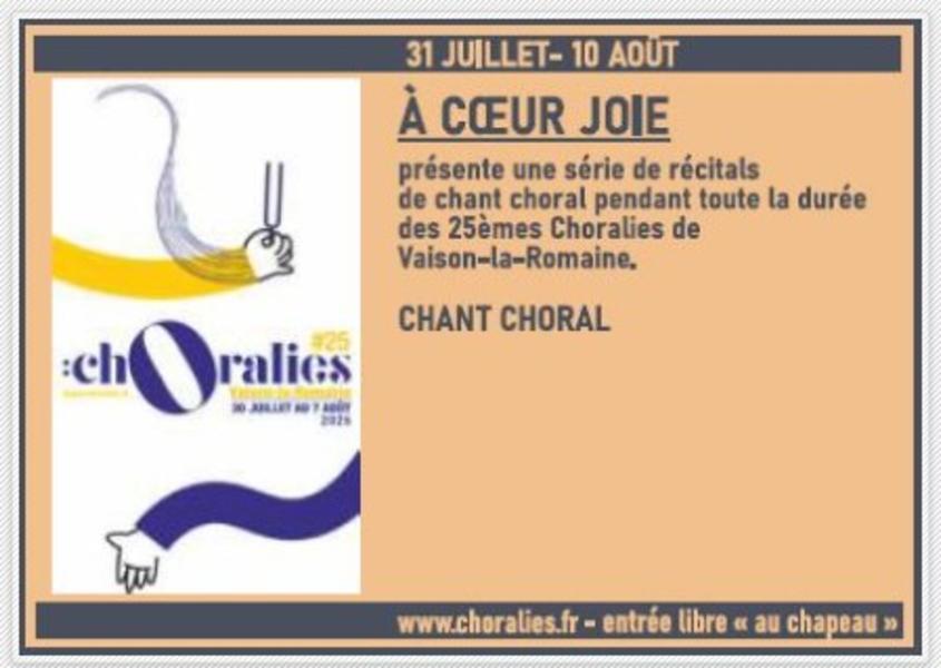 Chant Choral - Musique dans la Nef_Vaison-la-Romaine