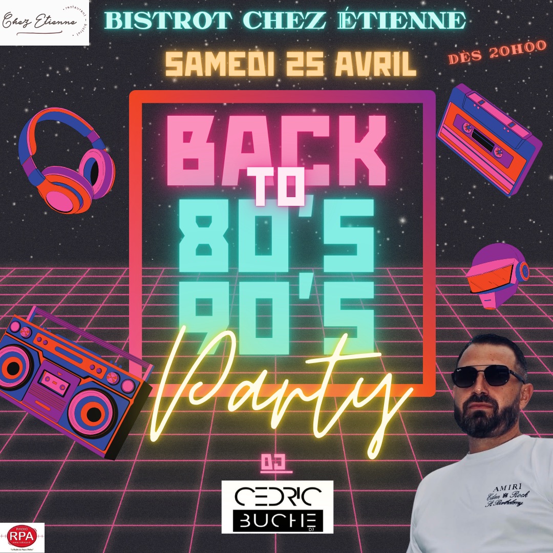 Back to 80&rsquo;s 90&rsquo;s party