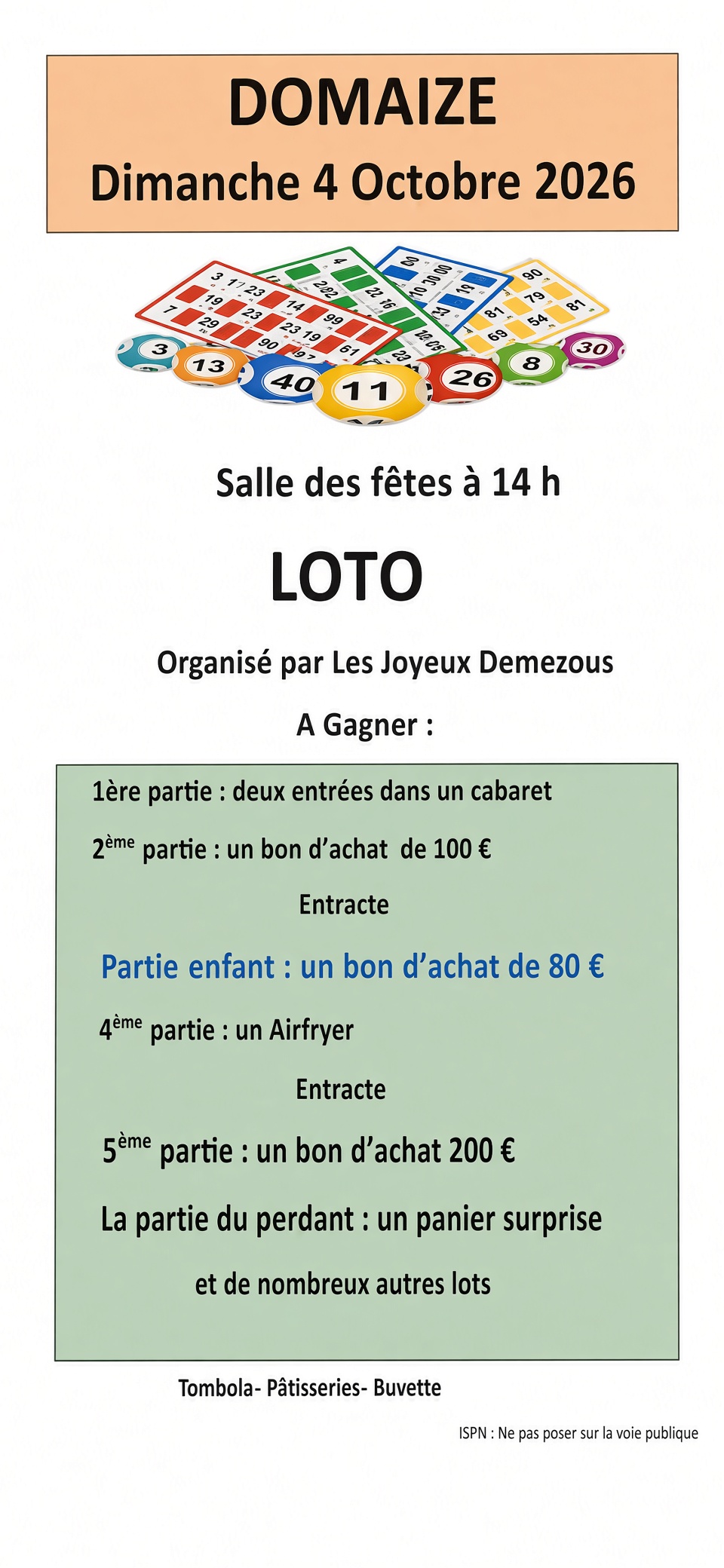 Loto // Domaize
