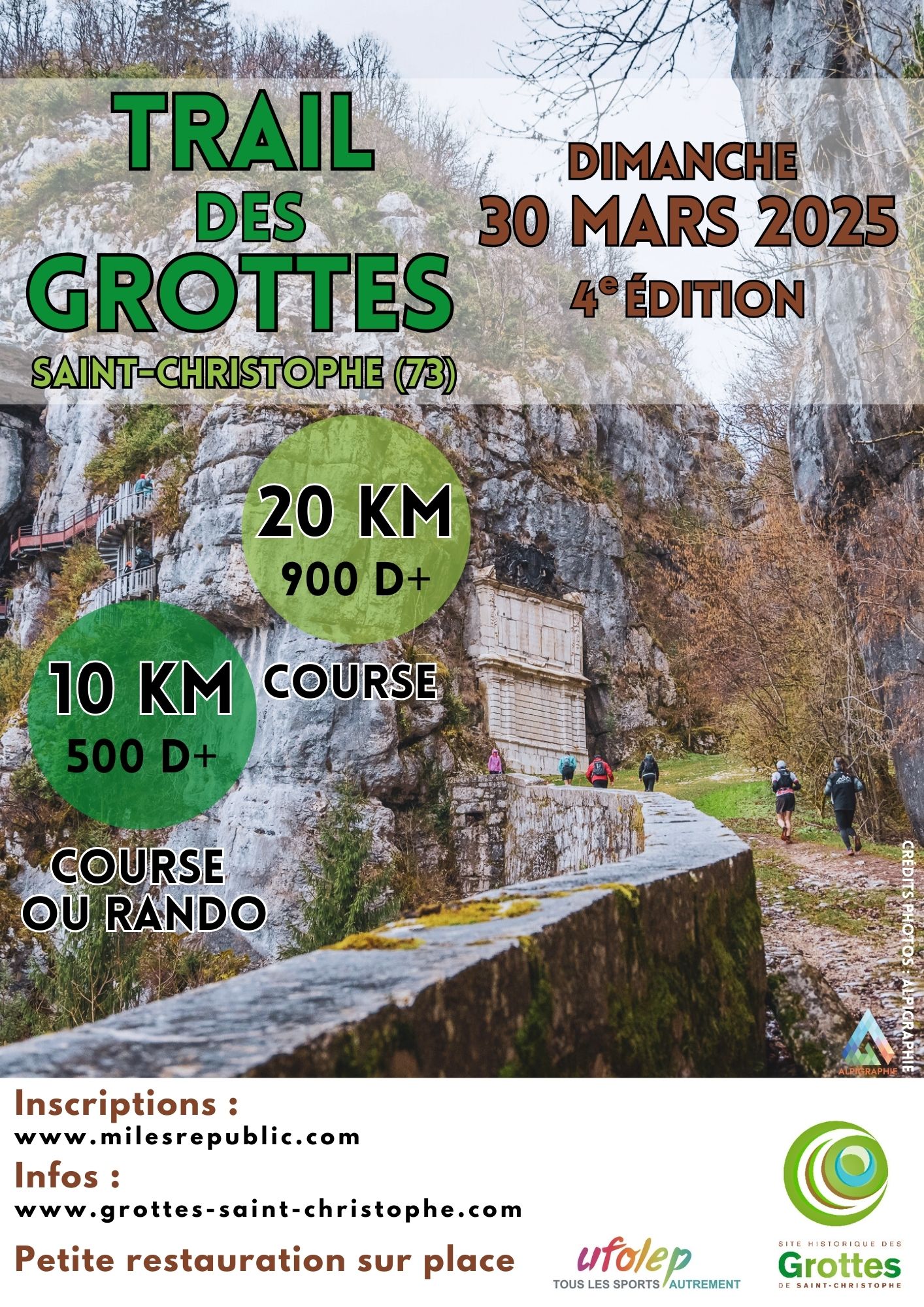 Trail des Grottes