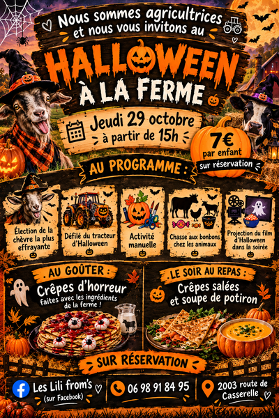 Halloween a la ferme