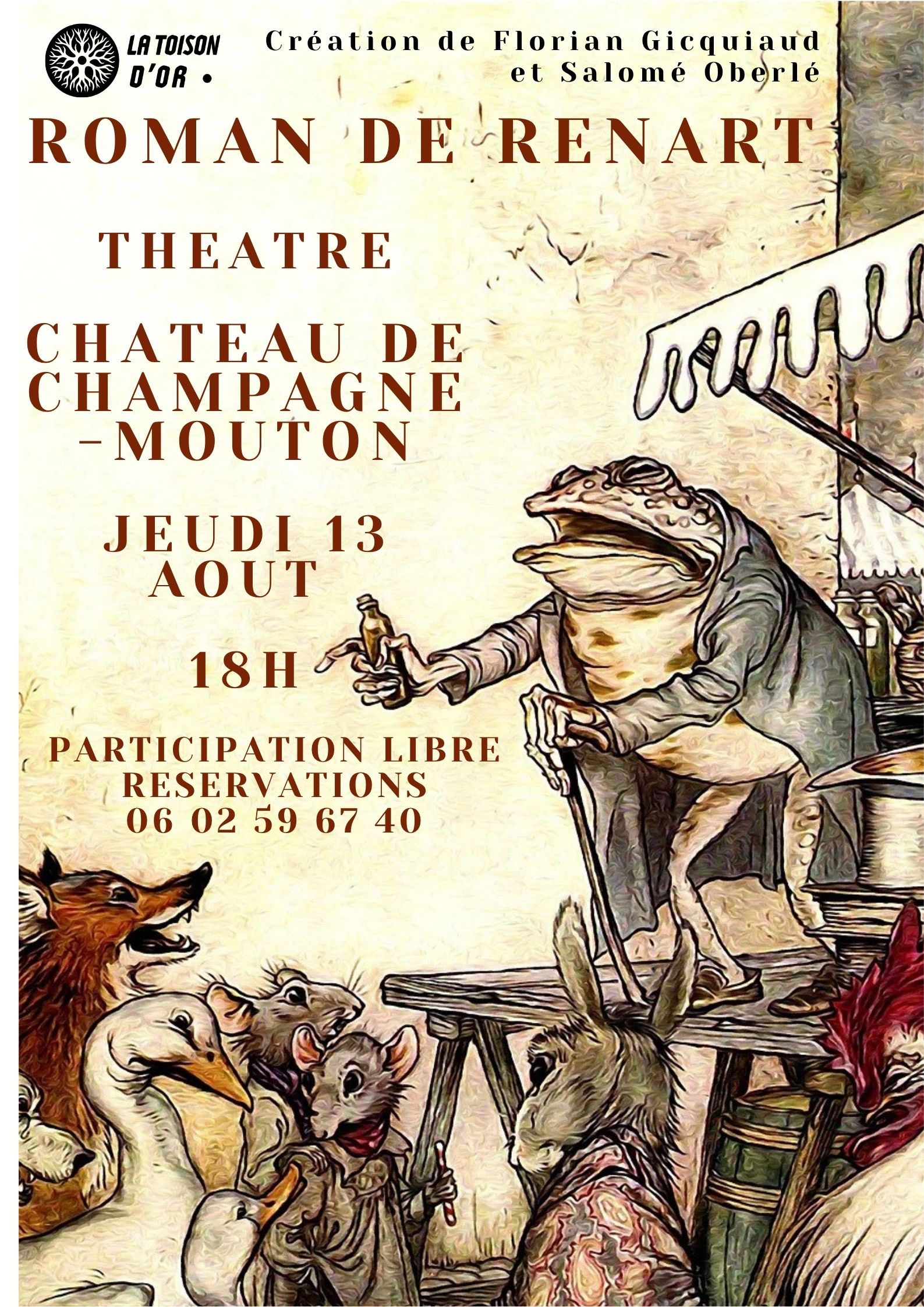 Roman de Renart, spectacle solo