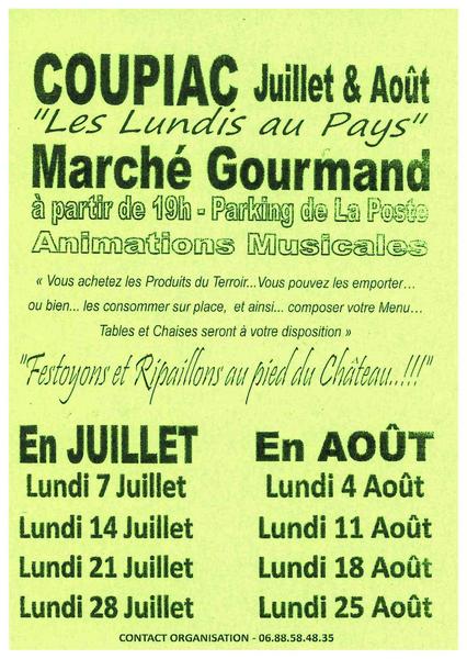 Marché gourmand 