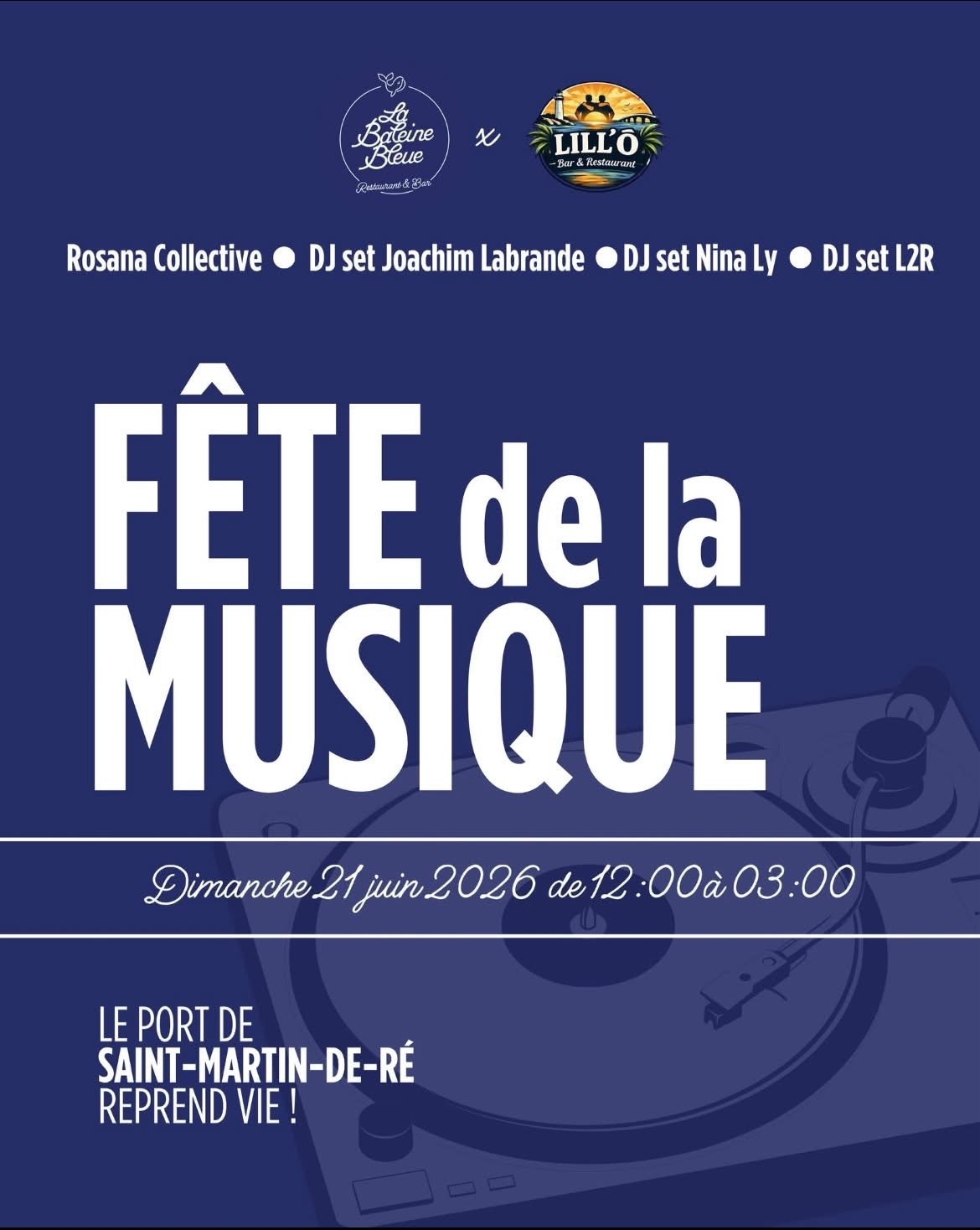 Fête de la musique sur l'Ilot du Port