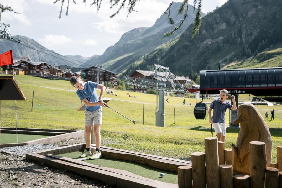 Mini golf_Val-d'Isère