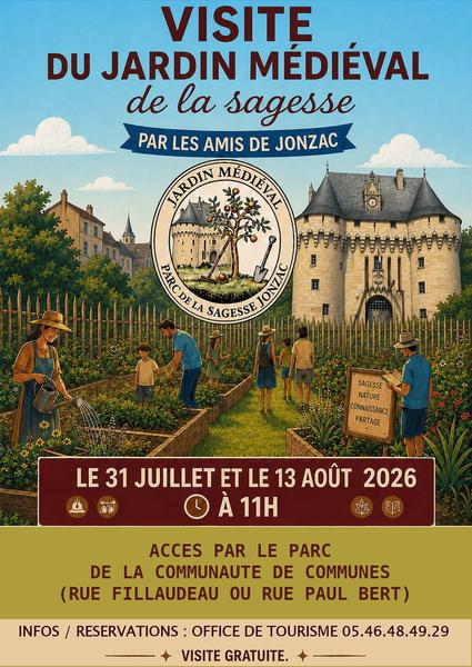 Visite du jardin médiéval de la sagesse