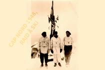 Projection film Cap Nord 1948, raid à ski à Chamrousse