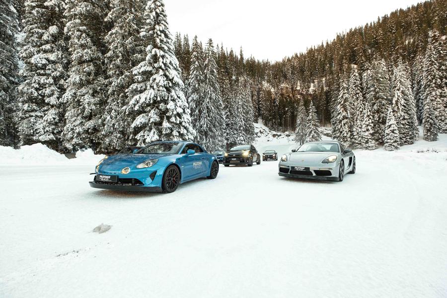 Ice driving and piloting course
