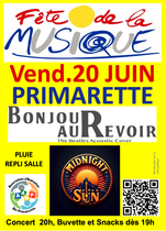 Affiche fête de la musique