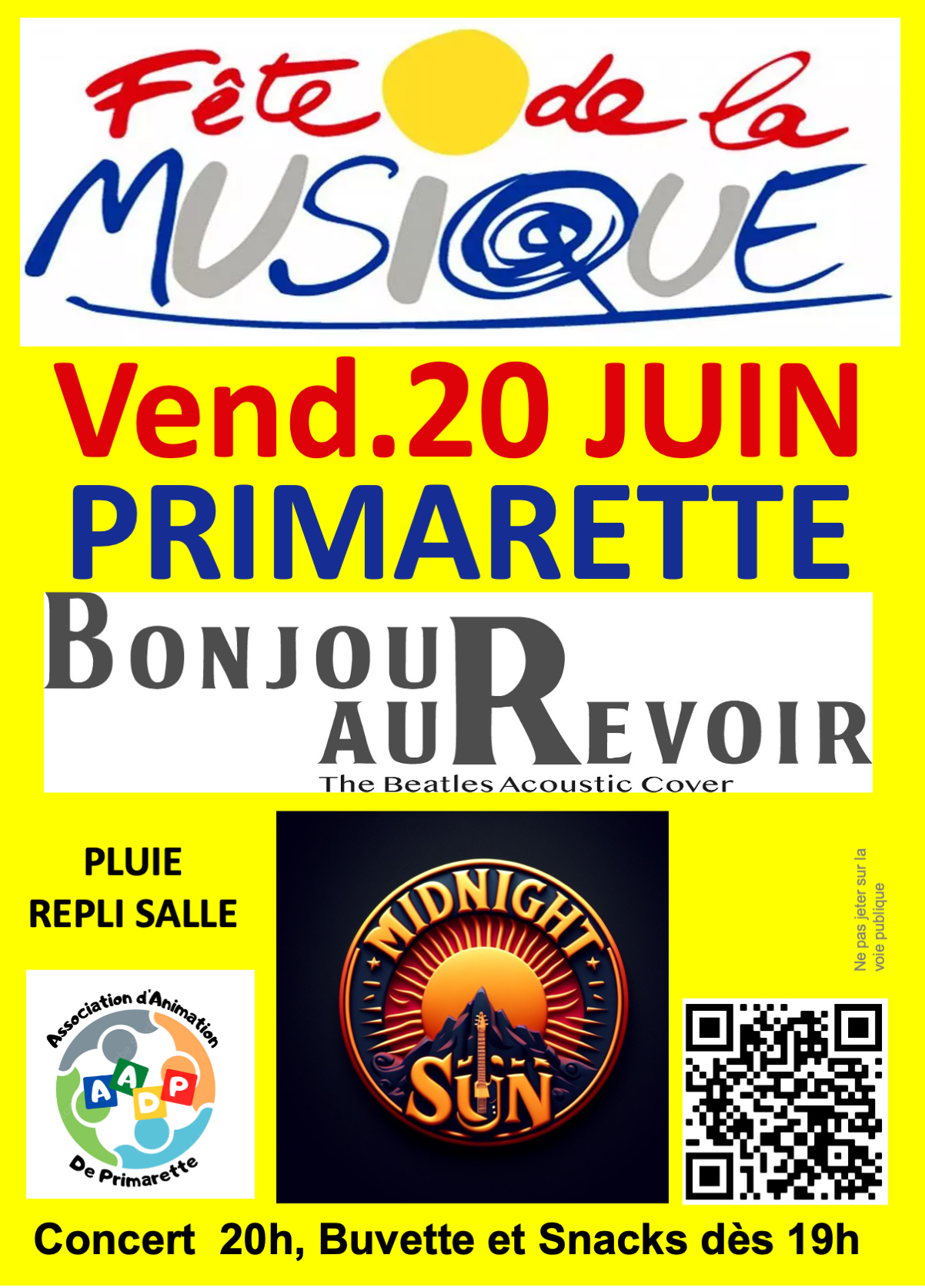 Affiche fête de la musique