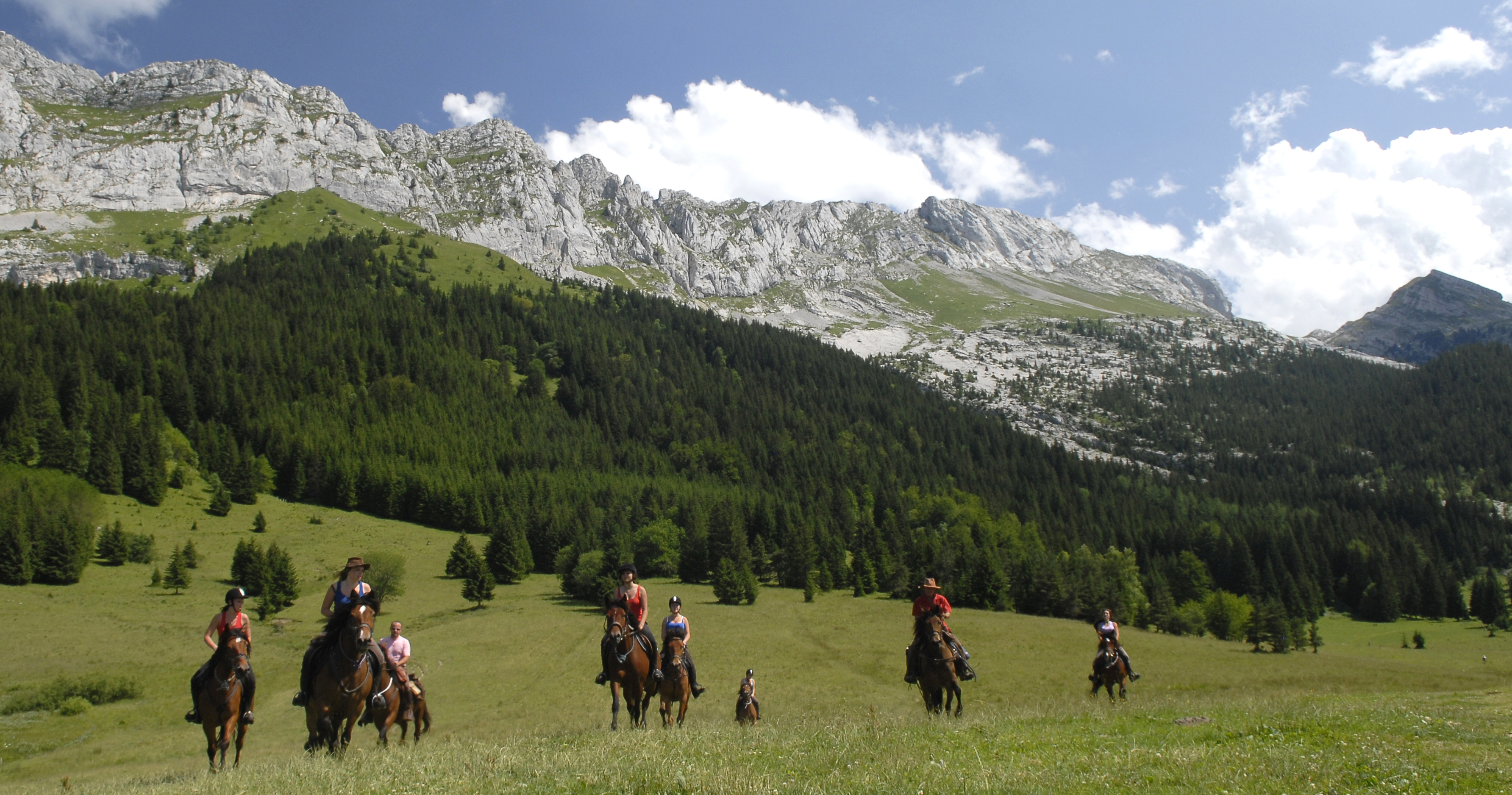 Le Vercors, le paradis à cheval