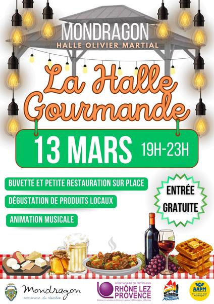 Marché nocturne La Halle Gourmande>