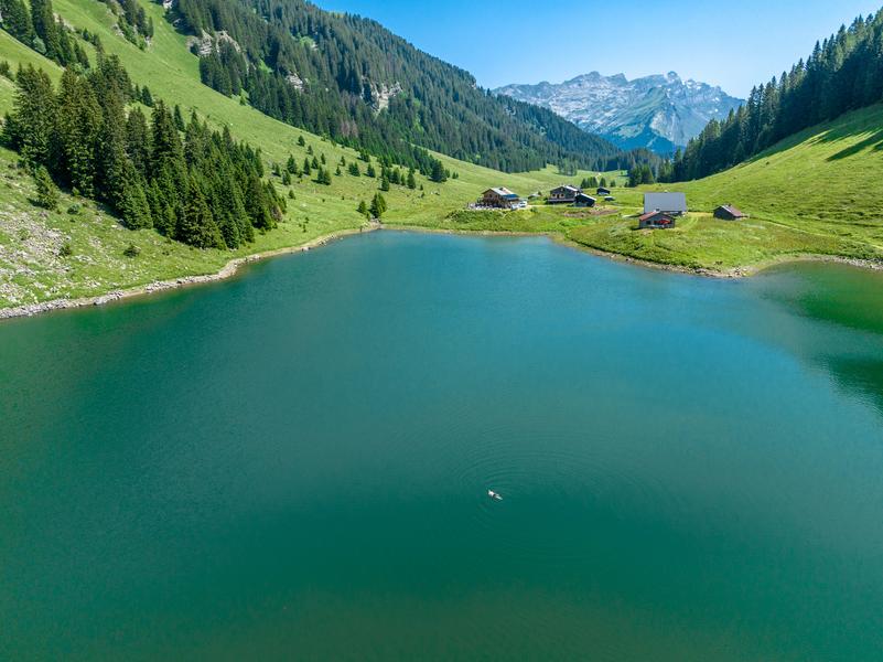 Itinéraire pédestre : lac de Gers depuis Samoëns Village_Samoëns