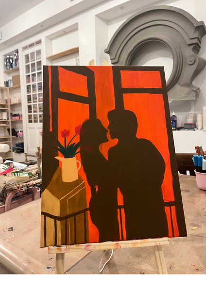 L’apéro peinture sur toile