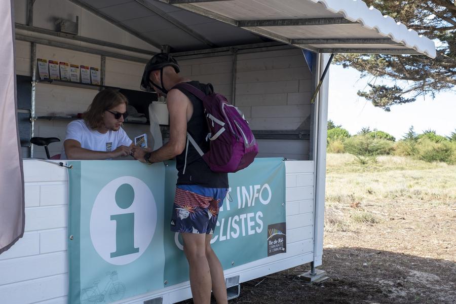 Point informations cyclistes - Sablanceaux