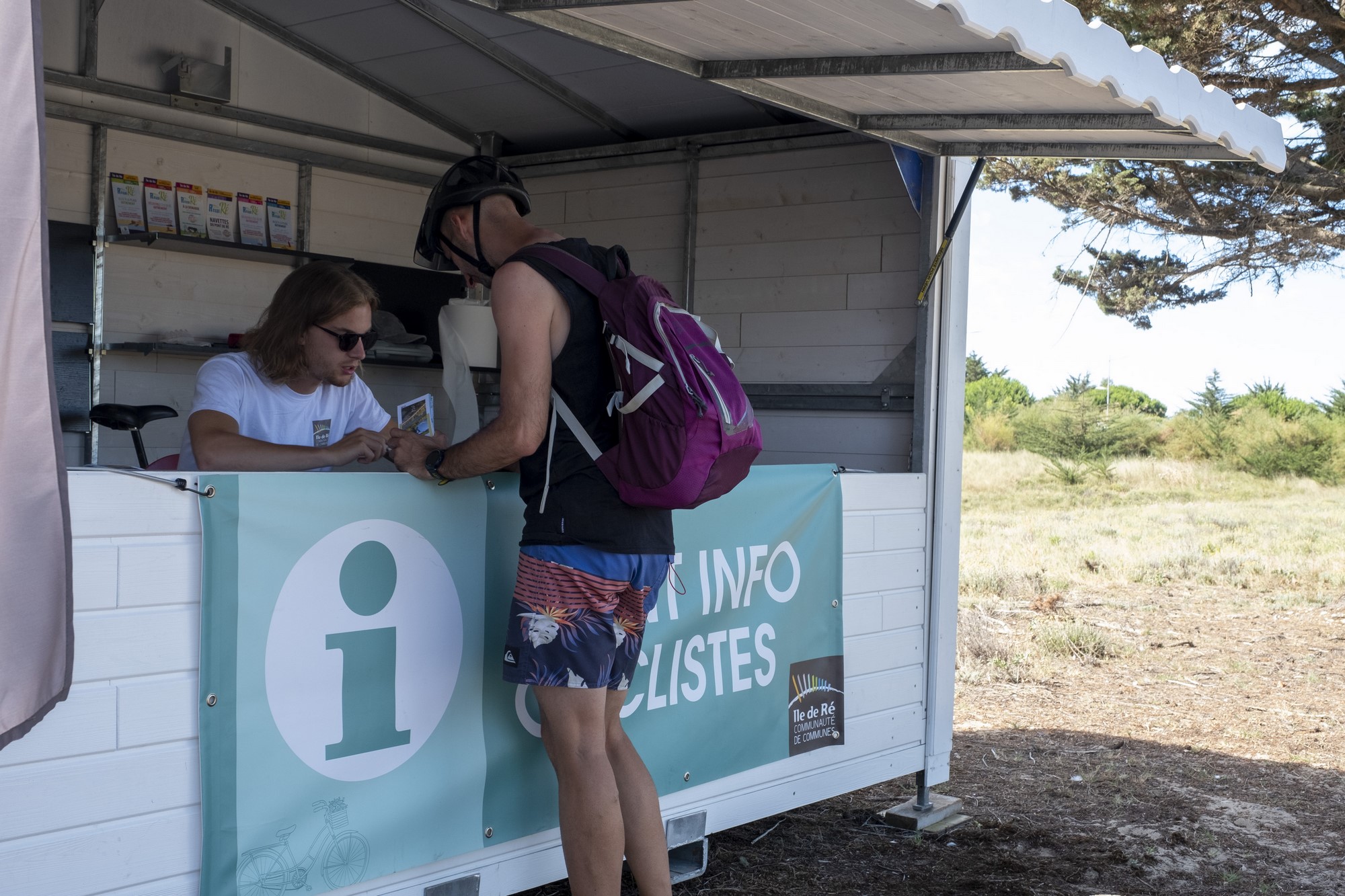 Point informations cyclistes - Sablanceaux