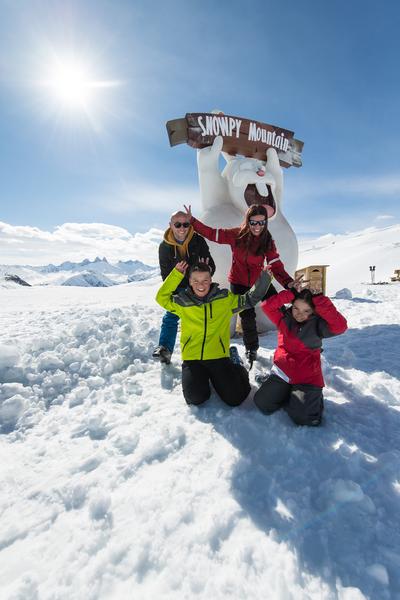 Selfie avec Snowpy @SnowpyMountain @LaToussuire