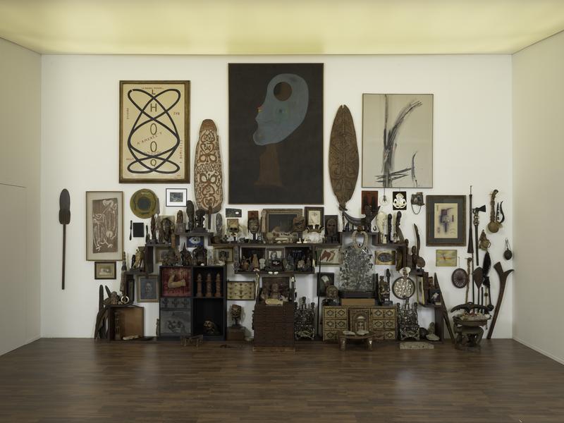 André Breton, 1922-1966, Mur de l'atelier d'André Breton