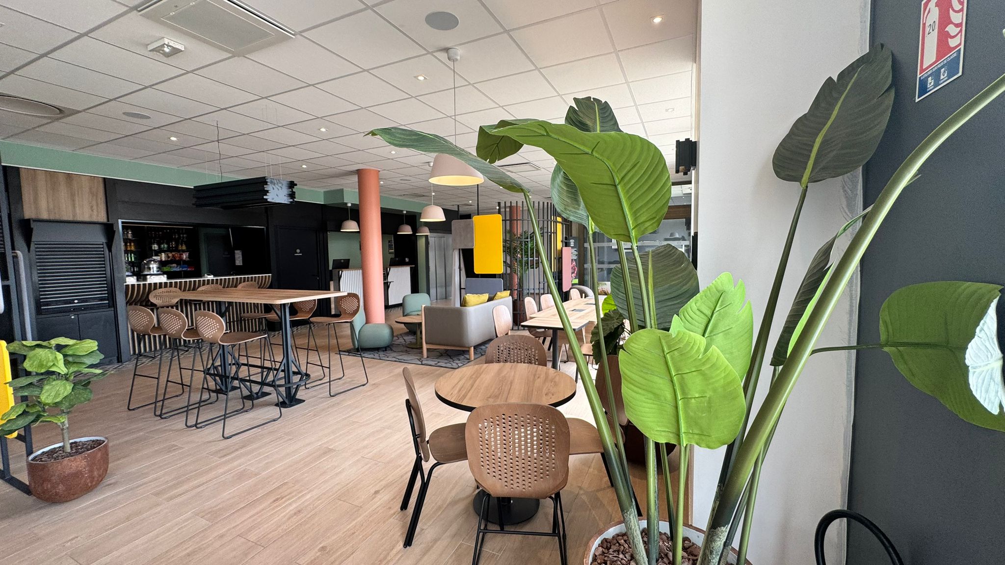 Zone d'accueil
