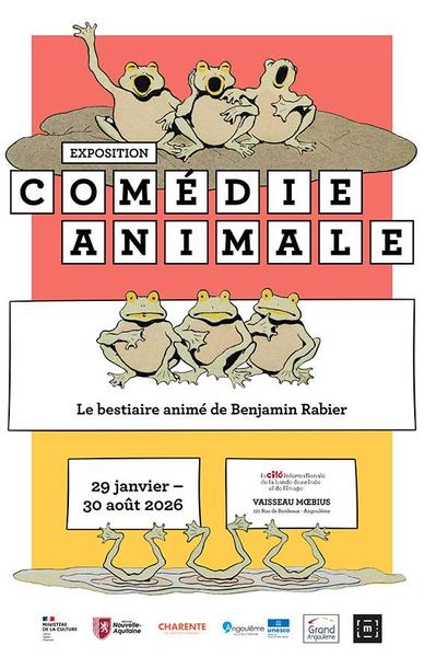 Visite contée de l'exposition "Comédie animale. Le bestiaire animé de Benjamin Rabier"
