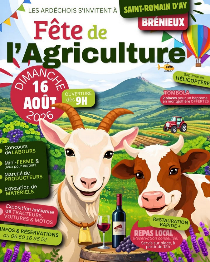 Fête de l’Agriculture_Saint-Romain-d'Ay