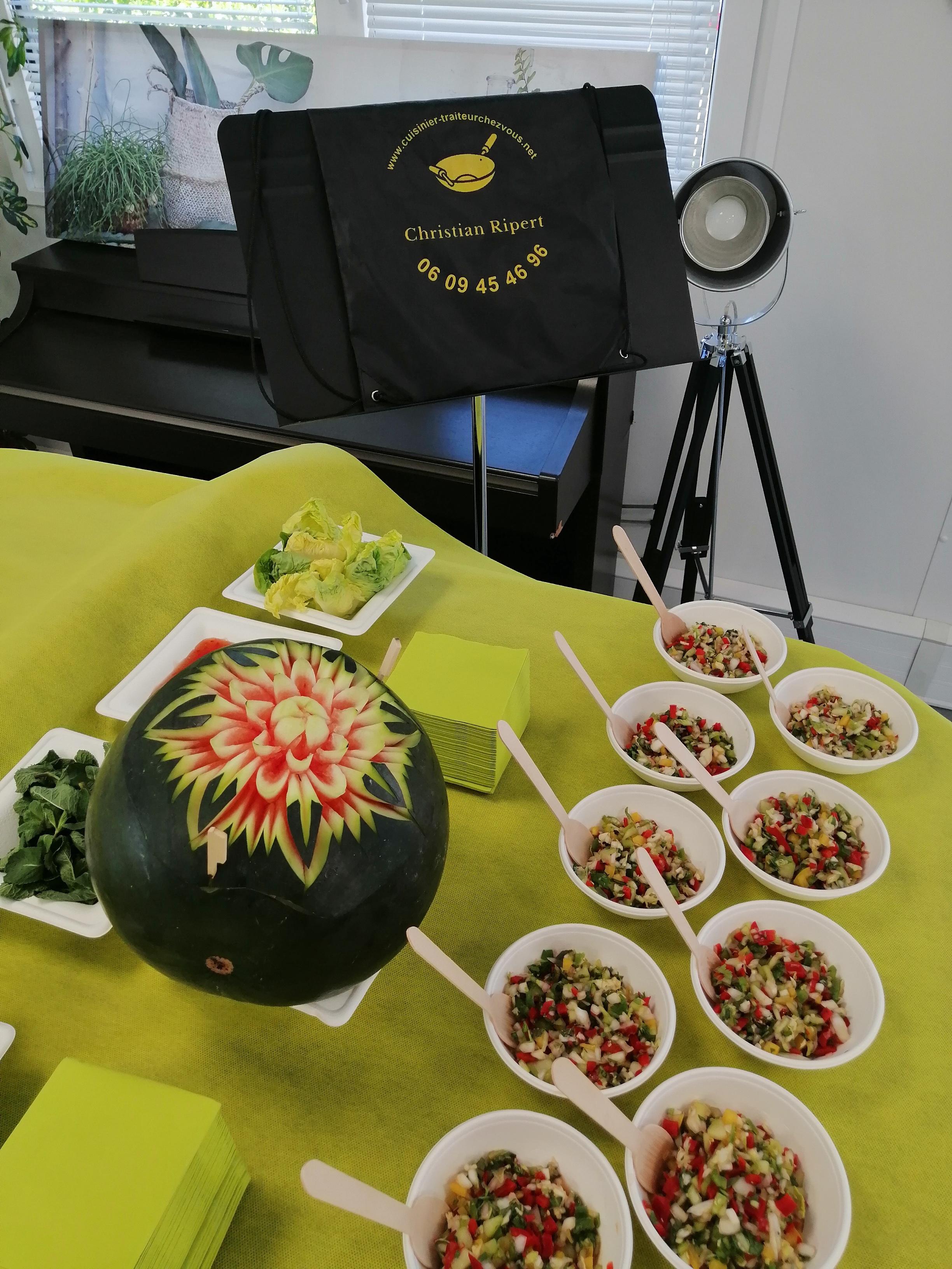 Christian Ripert cuisine provençale et thaïlandaise à domicile
