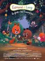 Affiche ciné-atelier : Edmond et Lucy - La forêt, c'est l'aventure_Morestel