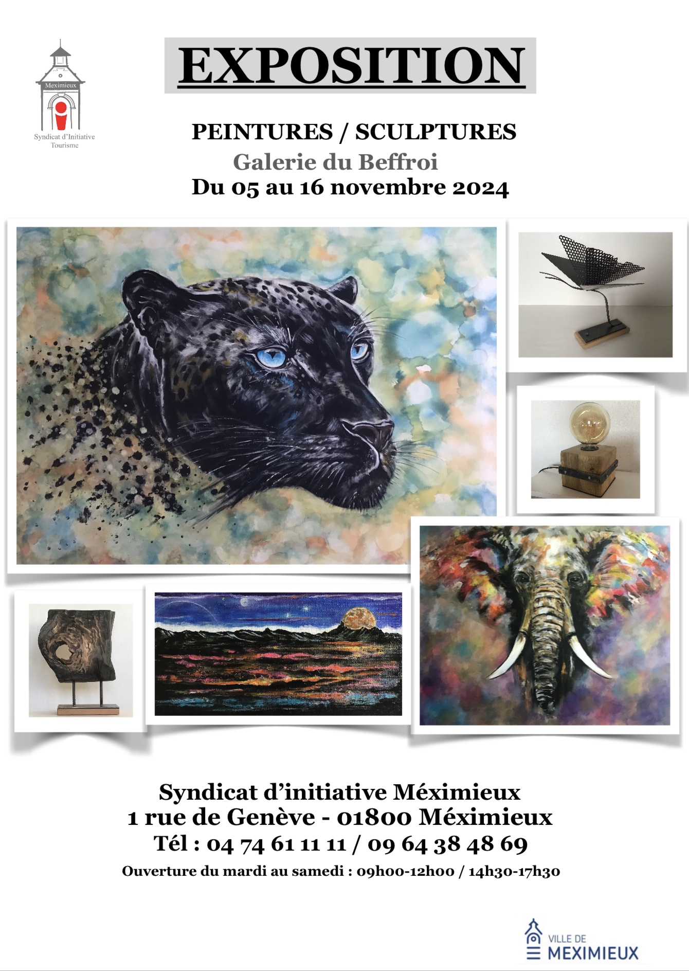 Exposition Peintures et sculptures_Meximieux