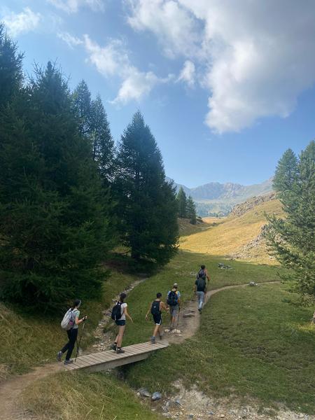 Randonnée itinérante en haute montagne