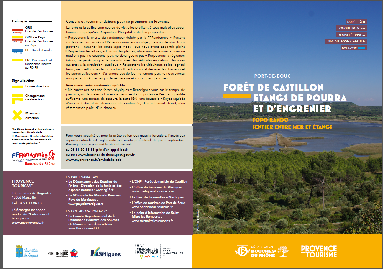 Forêt de Castillon - Etangs du Pourra et d'Engrenier