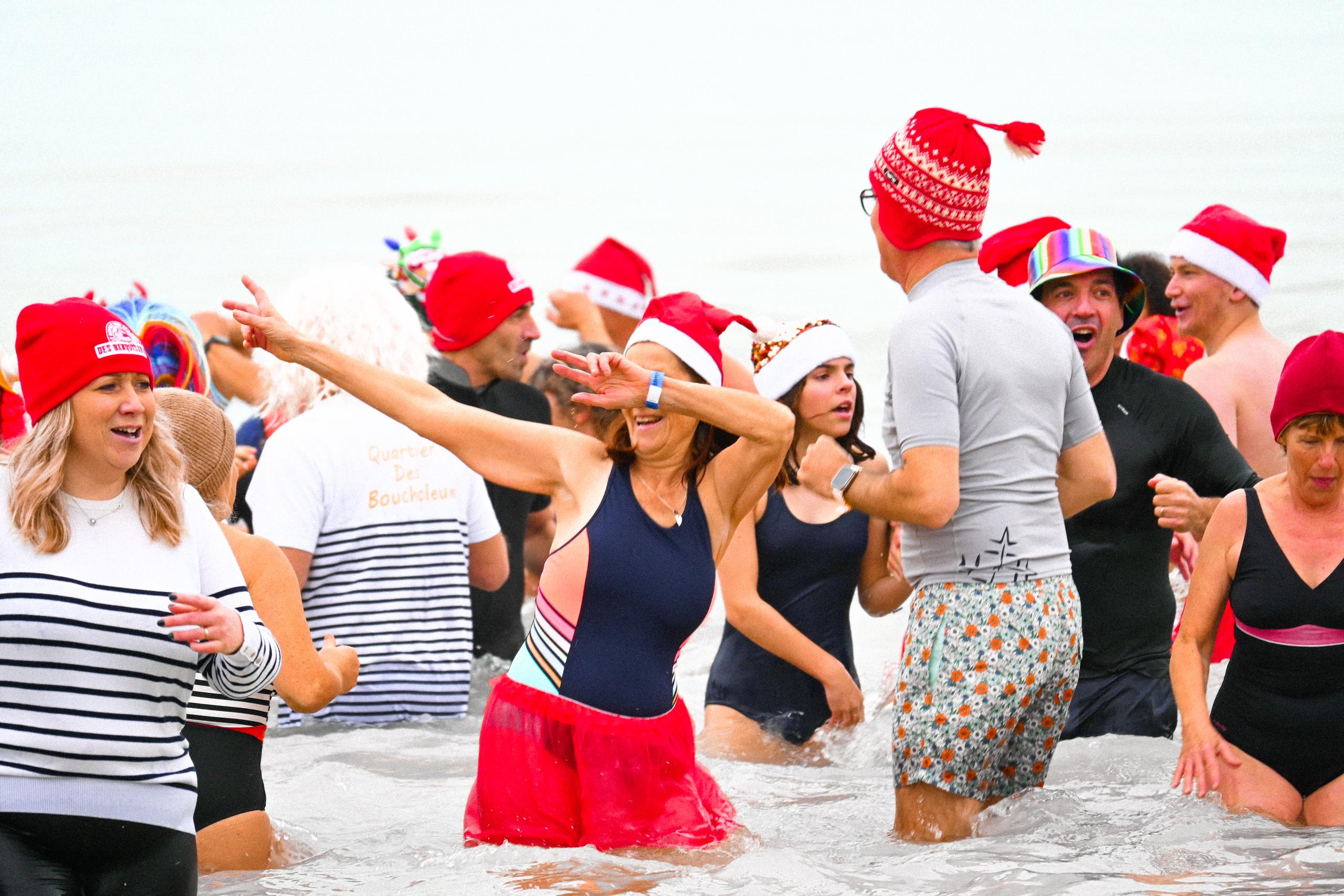 Baignade des banquisards