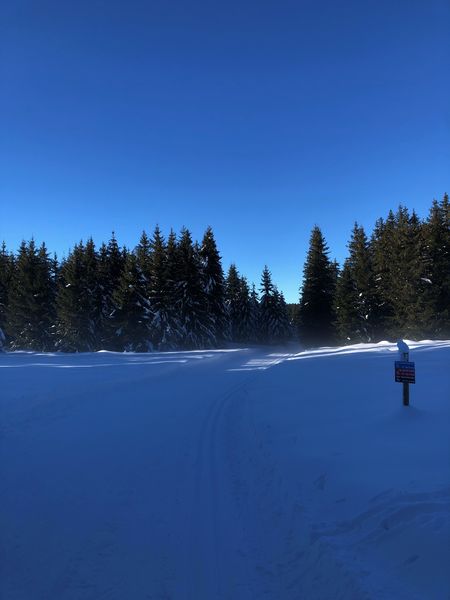 Piste de ski de fond de Lachat