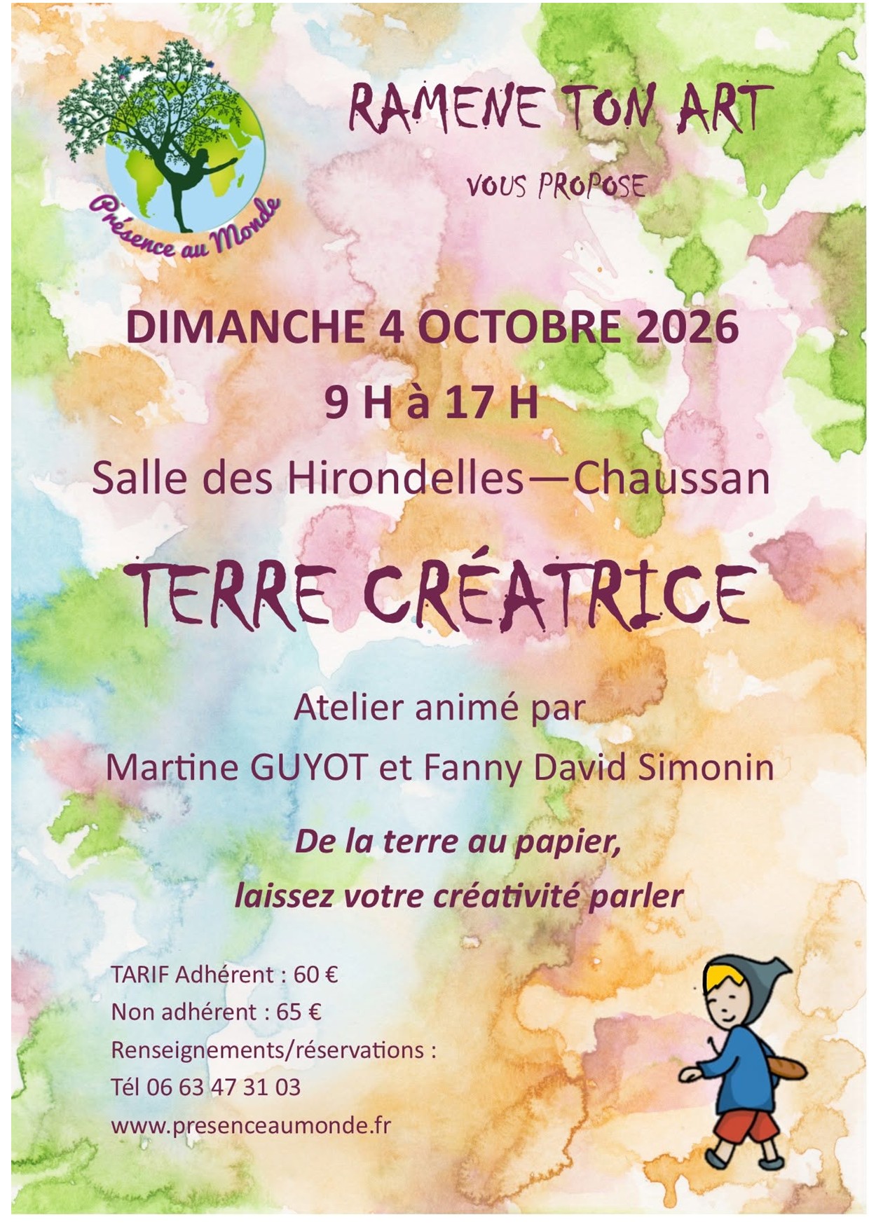 Atelier terre créative_Ramènetonart_Chaussan