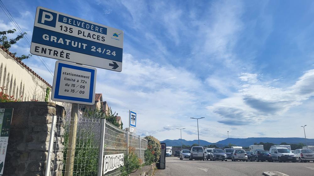Parking du Belvédère - centre-ville