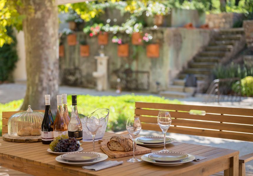 Jardin du domaine du Bourrian