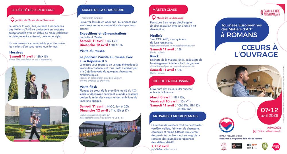 Programme JEMA 2026 - Romans