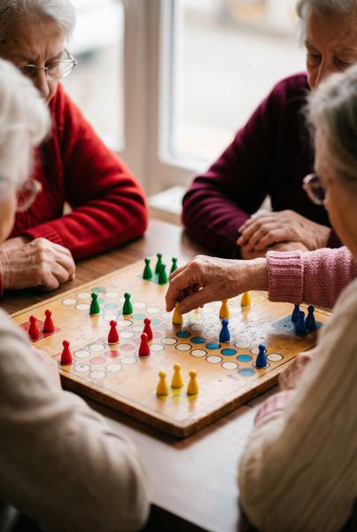 Les séniors sortent le grand jeu