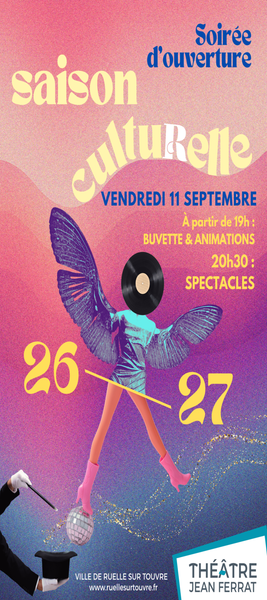 Soirée d’ouverture de la saison culturelle