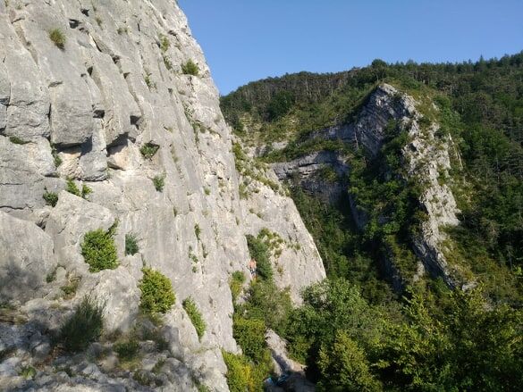 gorge d'Agnielles - escalade - © OT SDB