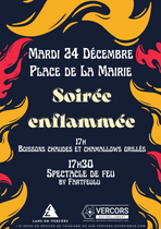 Soirée Enflammée de Noël_Lans-en-Vercors