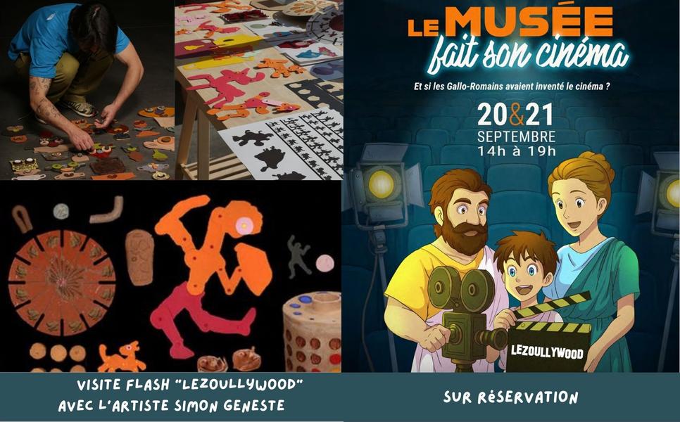 Visites guidées flash « LEZOULLYWOOD » par l’artiste Simon Geneste - Journées européennes du patrimoine
