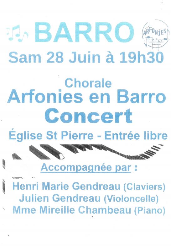 Chorale Arfonies en Barro_Barro