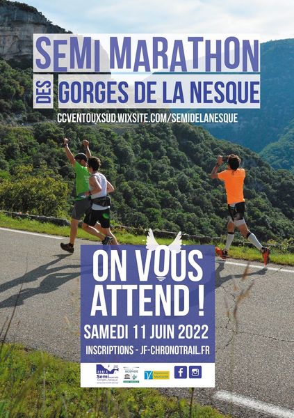 Semi marathon des Gorges de la Nesque
