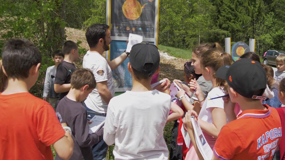 Animation chemin des étoiles - Observatoire de la Lèbe