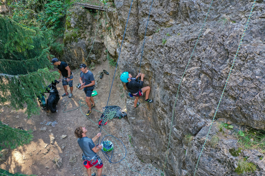Escalade Rocher du Glaisy
